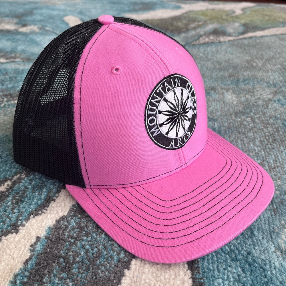 Mountain Glass Arts adjustable trucker cap hat